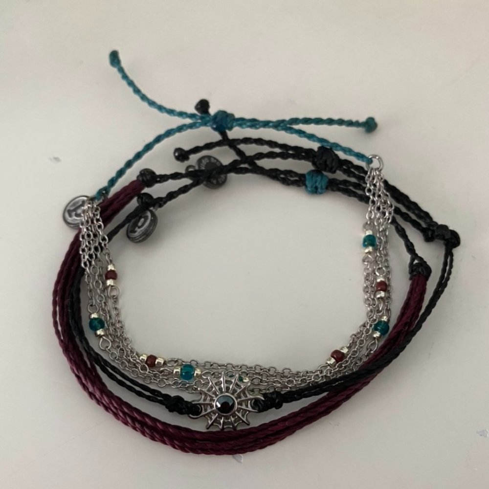 🛑SOLD ON DEPOP 🛑 Like New Pura Vida Bracelet Set